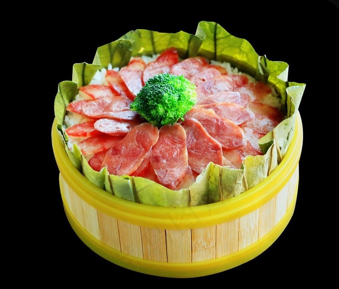 腊味荷叶饭图片 - 菜鸟图库