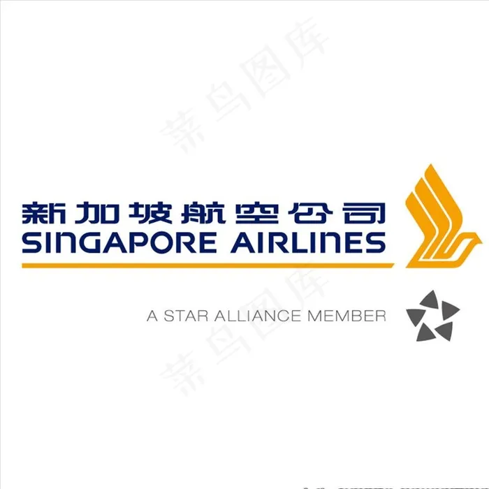 新加坡航空logo图片