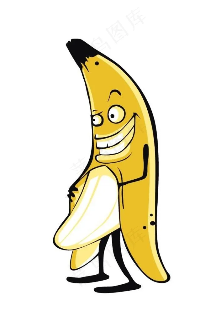 香蕉人图片