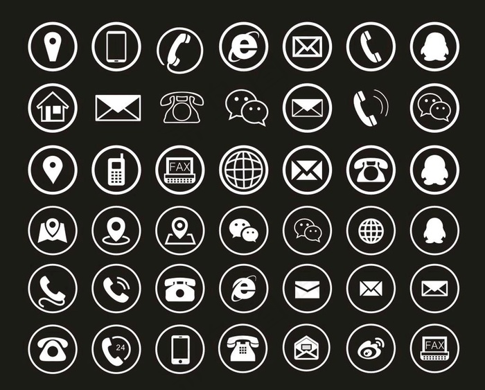 名片图标图片cdr矢量模版下载