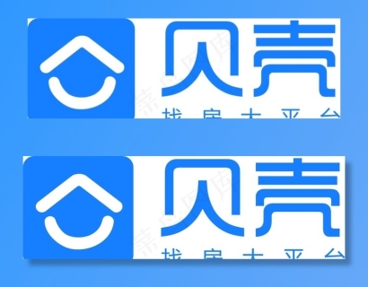 贝壳logo找房大平台图片ai矢量模版下载