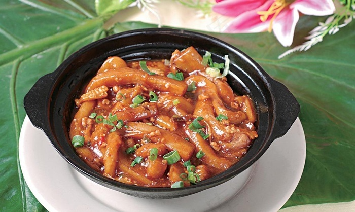 肉沫茄子煲图片