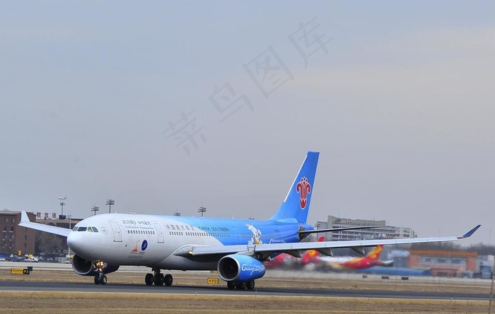 彩绘飞机南航亚运号南方航空图片