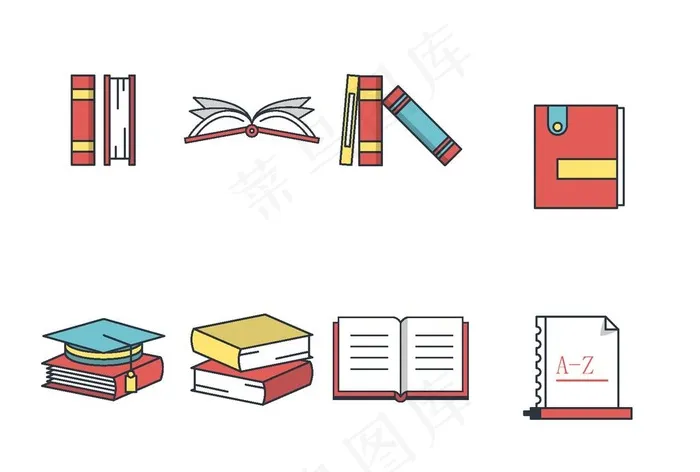 书图片ai矢量模版下载