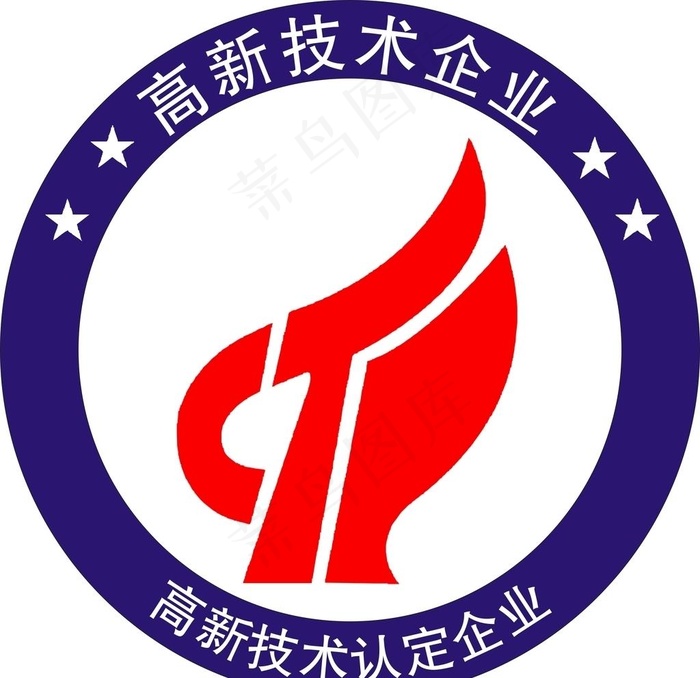 高新技术企业图片cdr矢量模版下载