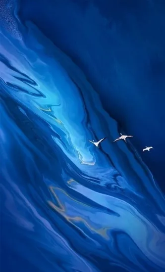 水波纹 蓝色背景底纹 深蓝背景图片