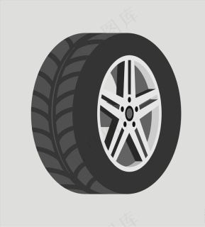 矢量汽车轮胎背景epsai矢量模版下载