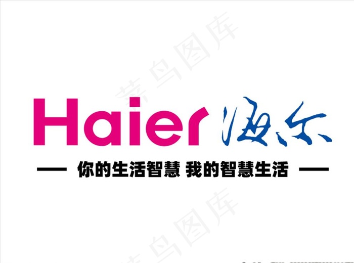 海尔haier标志logo图片ai矢量模版下载