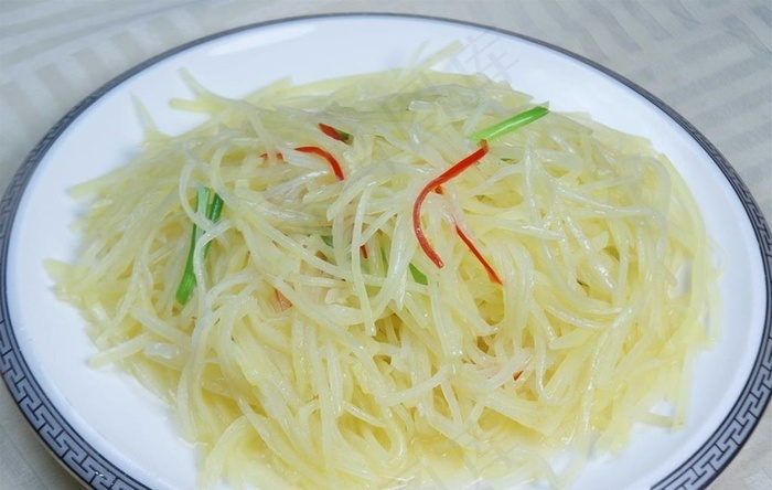 清炒土豆丝图片