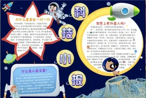 科学小报图片预览图