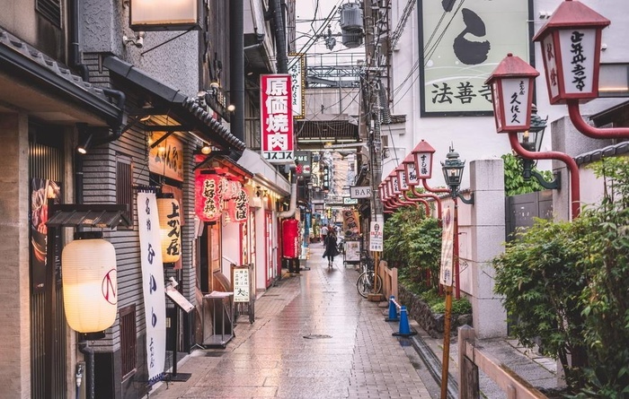 日本街道图片 - 菜鸟图库