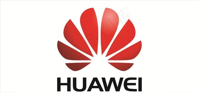 华为标志图片psd模版下载