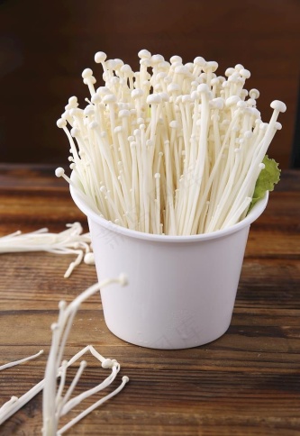 锡纸花蛤金针菇图片