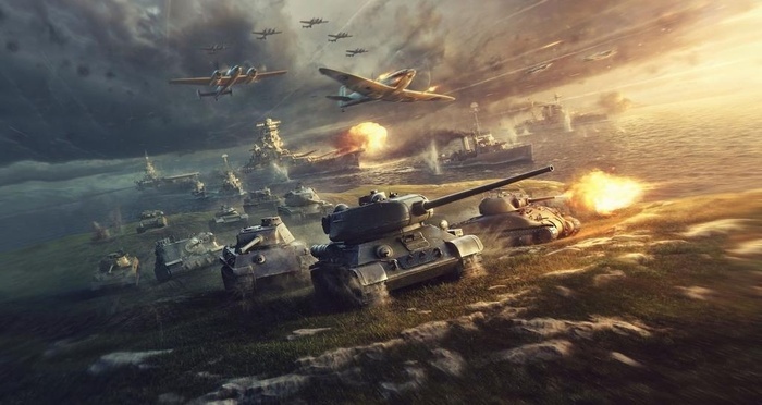 激烈战争背景图片