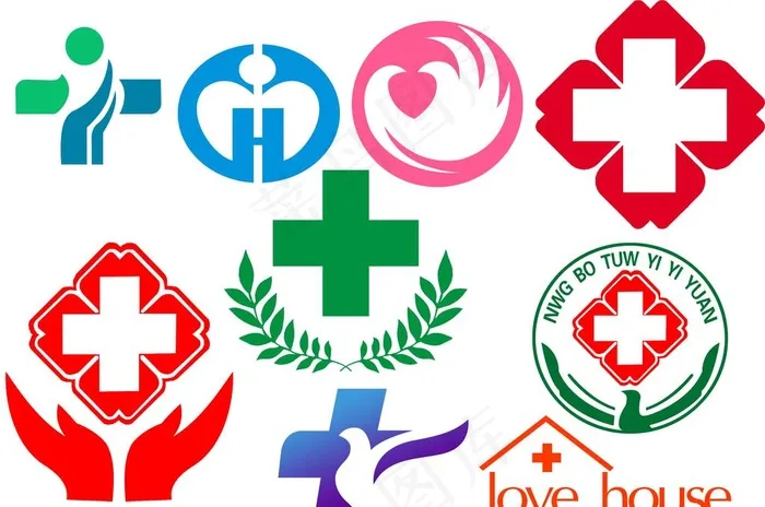 医院红十字标志图片
