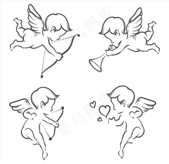 比心丘比特2000x2000dpi299psd模版下载