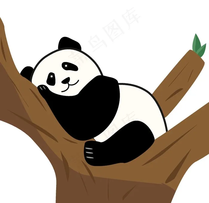 卡通熊猫图片
