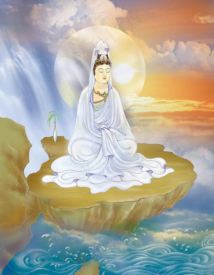 三十三观音之白衣观音图片