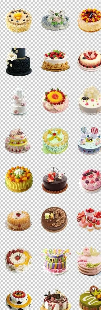 蛋糕生日蛋糕多种款式甜品蛋糕图片