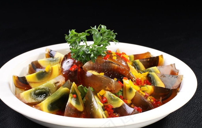 姜汁松花蛋图片