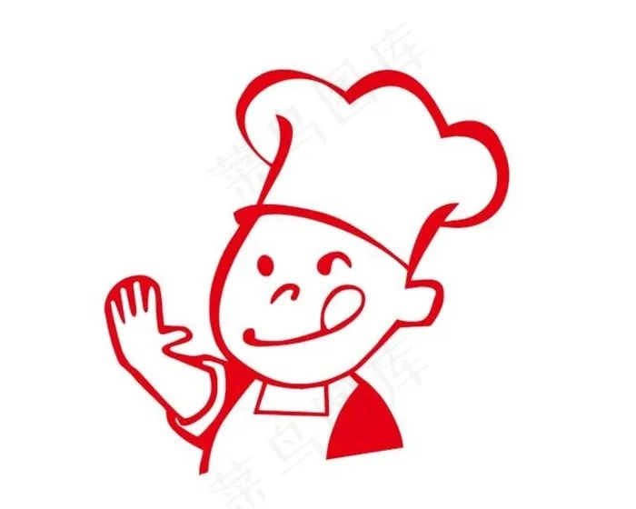 矢量卡通厨师图片cdr矢量模版下载