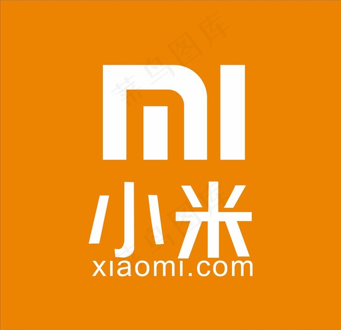 小米logo背景图图片