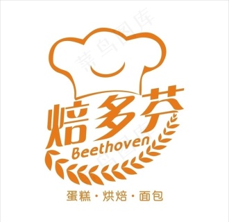 蛋糕图标logo图片ai矢量模版下载