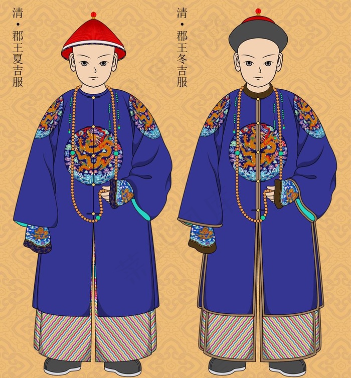 清朝官员服饰8朝服官服图片