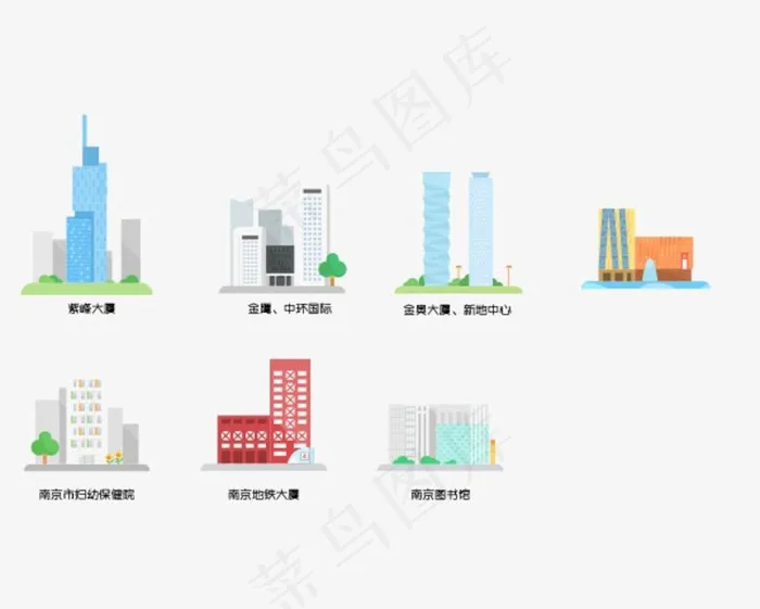 南京标志性建筑图片