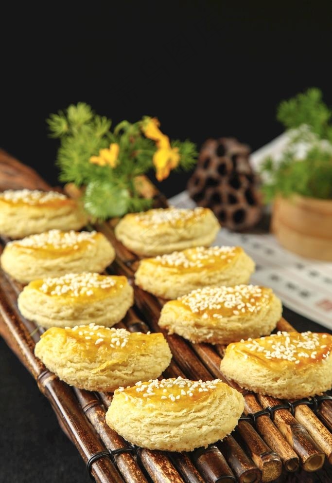 广式榴莲酥图片