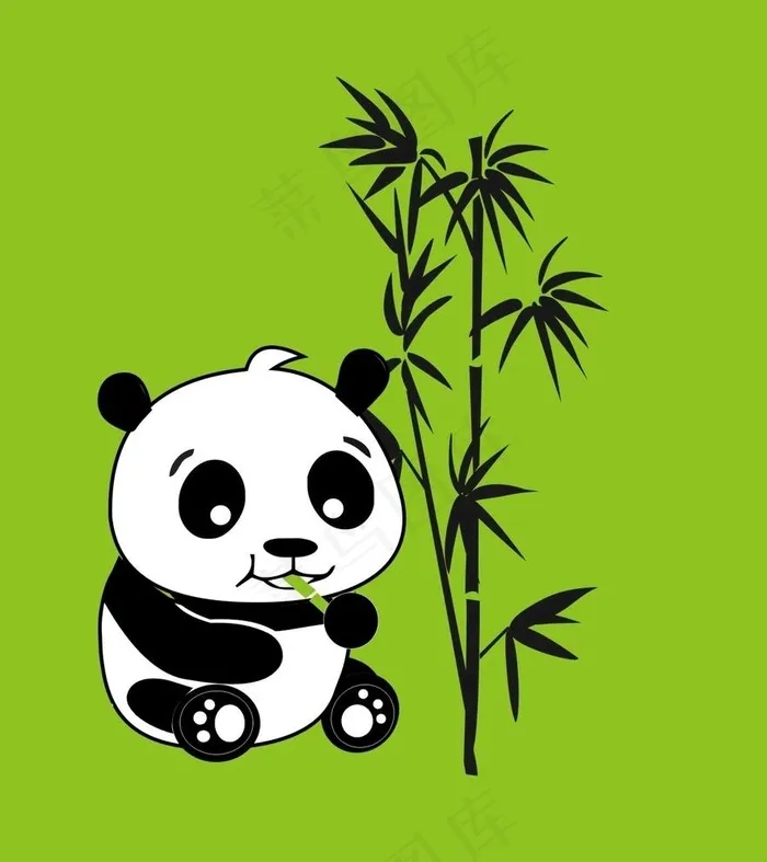 熊猫 大熊猫 国宝 卡通熊猫图片