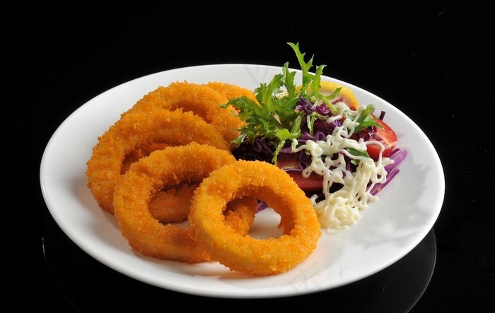 鸡肉洋葱圈图片