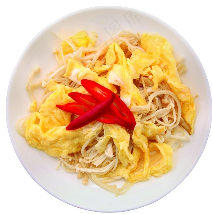金针菇炒鸡蛋(金针菇炒鸡蛋怎么做好吃)