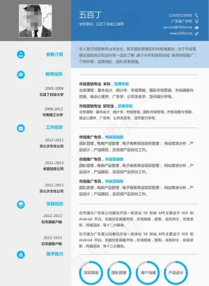 简历图片预览图