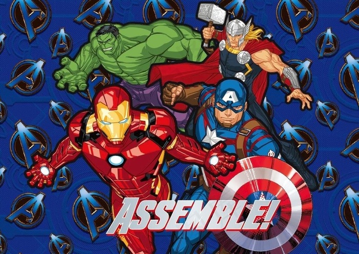 卡通矢量复仇者联盟图片2392x987epsai矢量模版下载