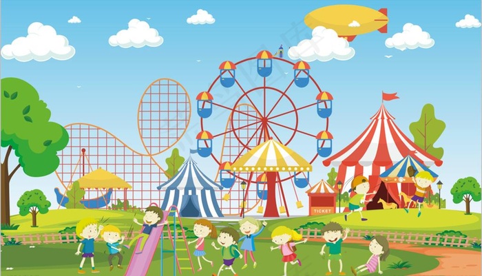 儿童世界图片psd模版下载