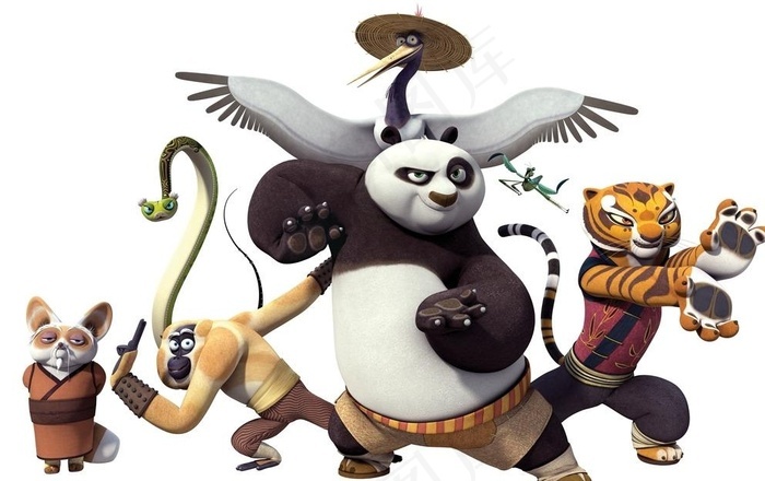 本素材作品名称为功夫熊猫3图片,素材编号是2040428, 						是一张