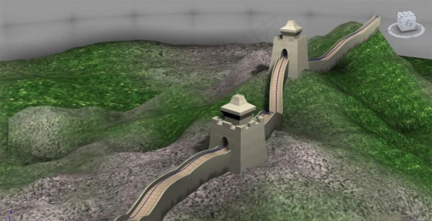 长城3d模型图片