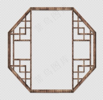 中国传统窗框图片