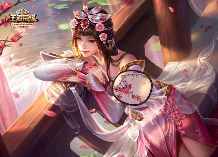 本素材作品名称为甄姬 法师 王者荣耀英雄图片,素材编号是1949627, 是