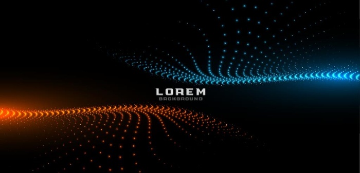 黑色科技渐变 蓝橙背景图片eps,ai矢量模版下载