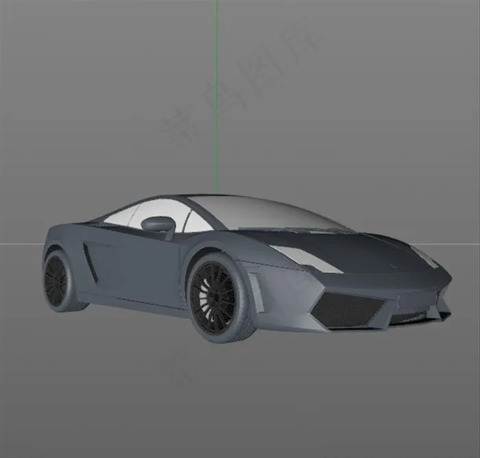 C4D汽车模型图片