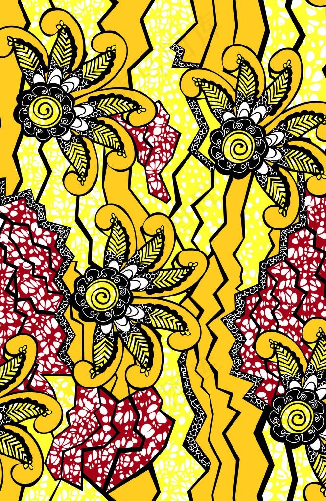 数码印花 热转印数码 印花图案图片 - 菜鸟图库