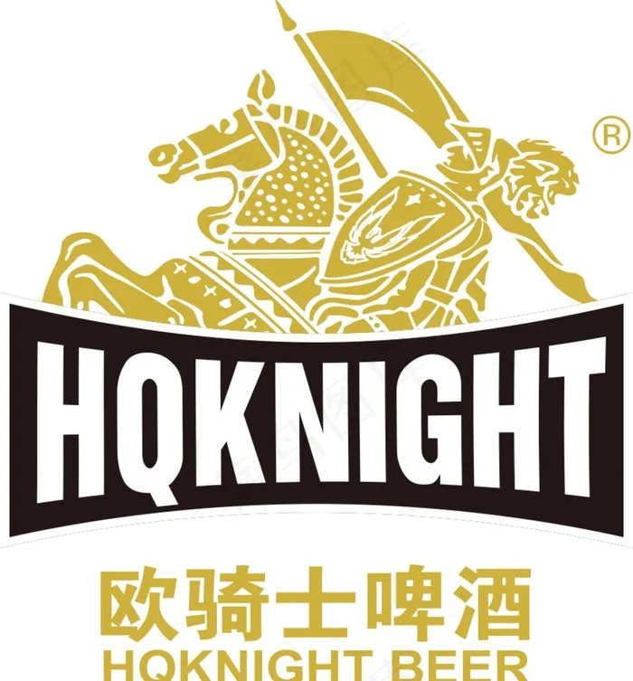 欧骑士啤酒 logo图片
