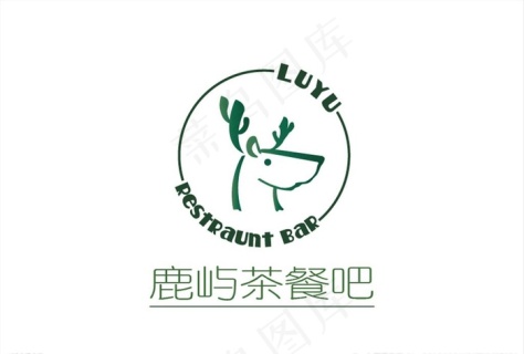 鹿与茶logo图片