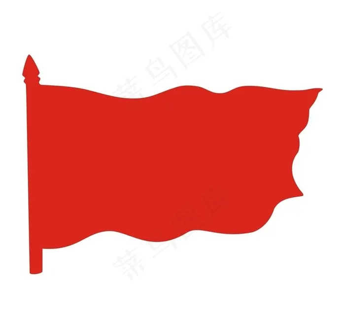 红旗旗帜图片