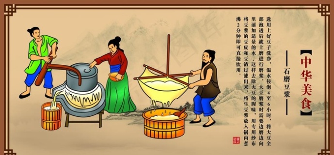 老豆腐制作工艺图片(9921x3402(dpi:72))psd模版下载 - 菜鸟图库