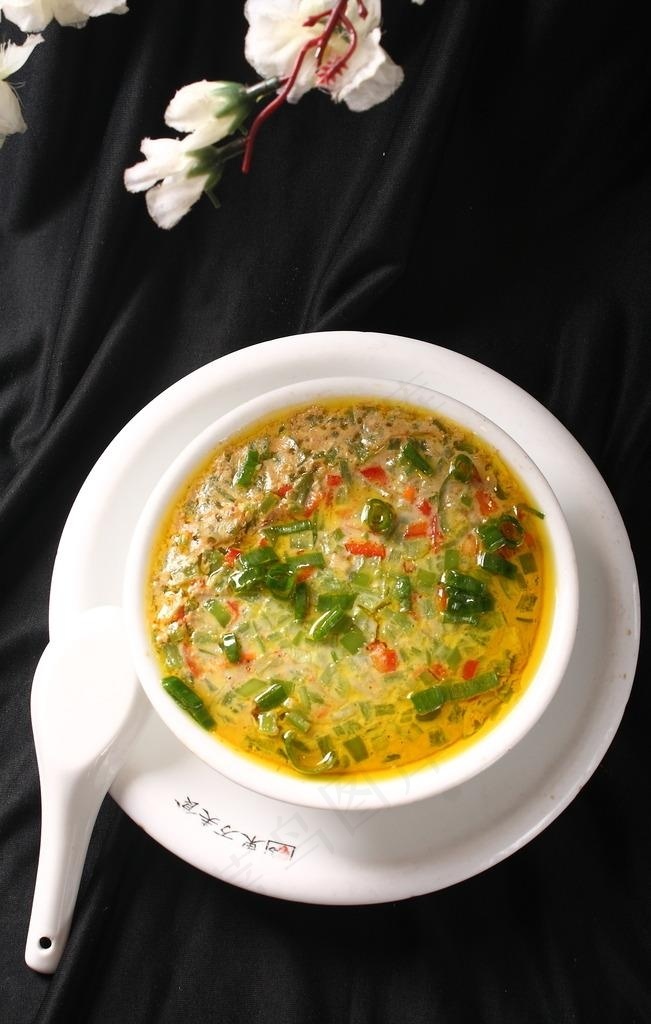 蒸鸡蛋焖子图片