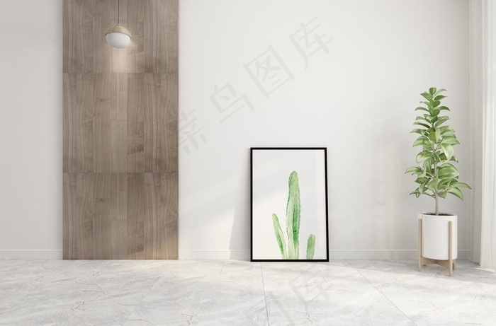 北欧简约室内背景图片