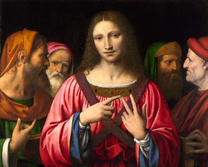 世界名画达芬奇油画作品图片